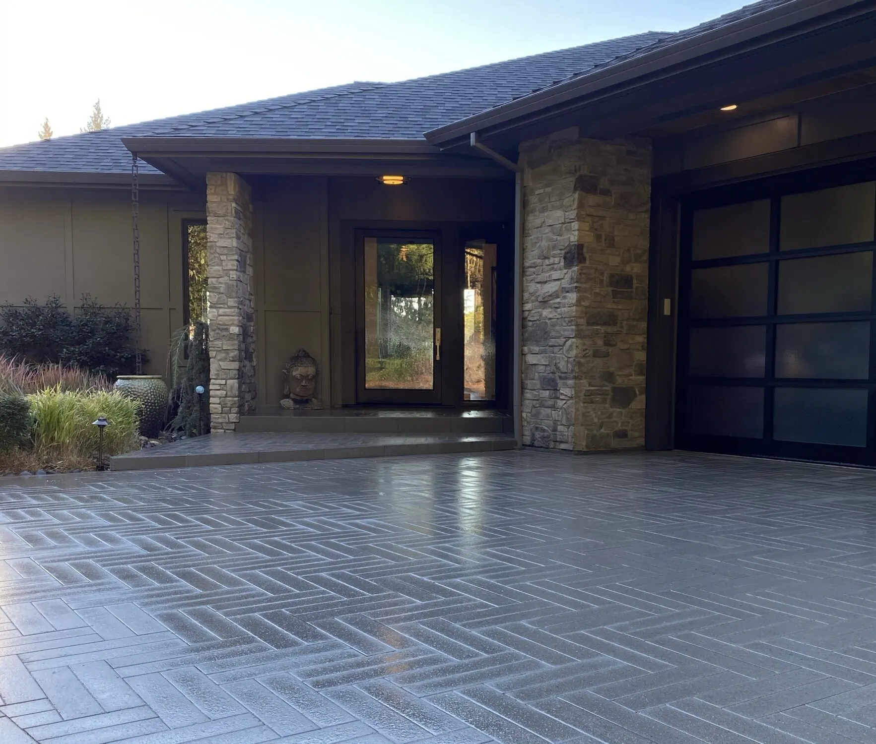 Driveway Pavers project in Wilsonville, Oregon