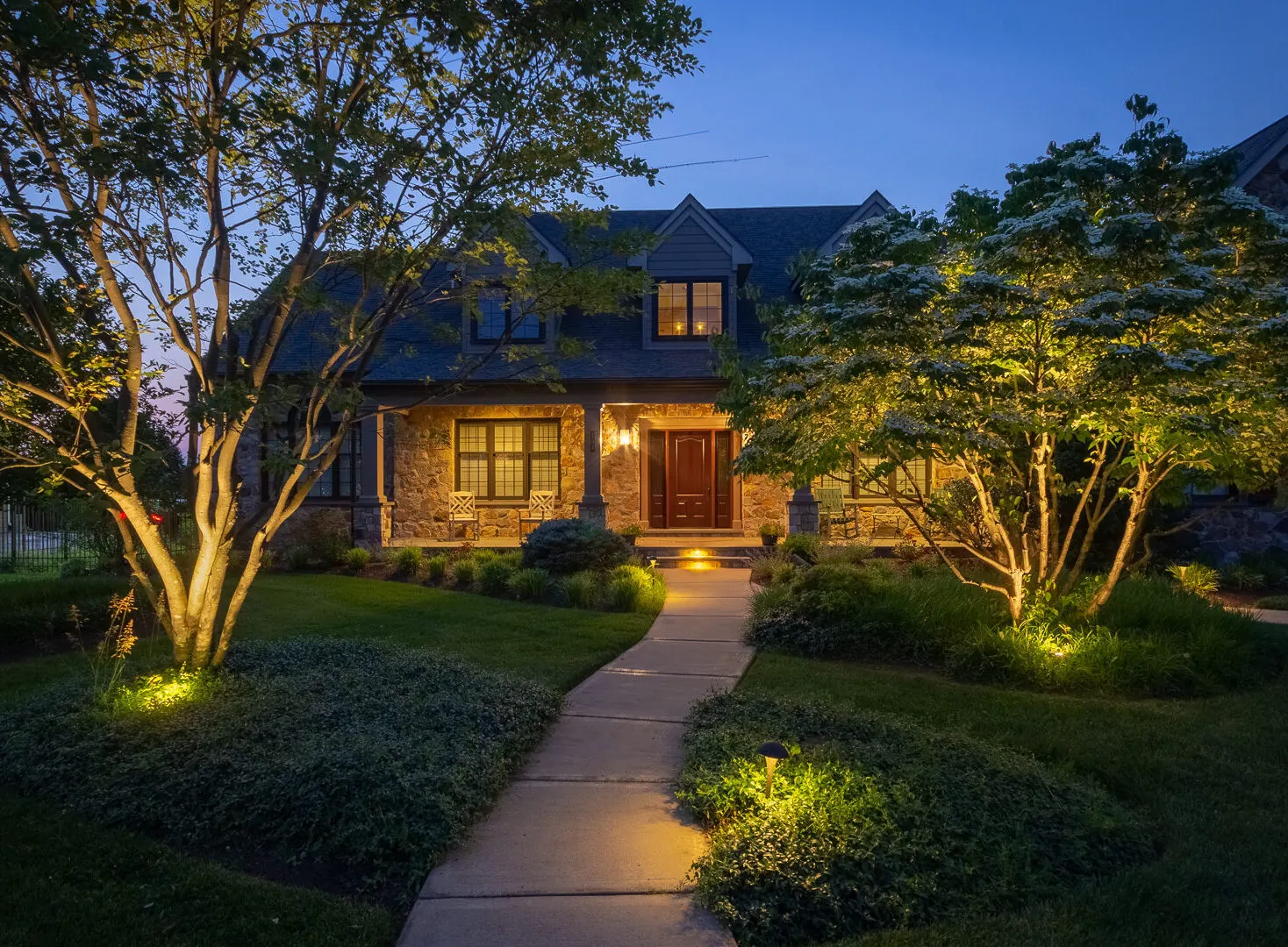 Outdoor Lighting — Other Services project by Western Paver Design