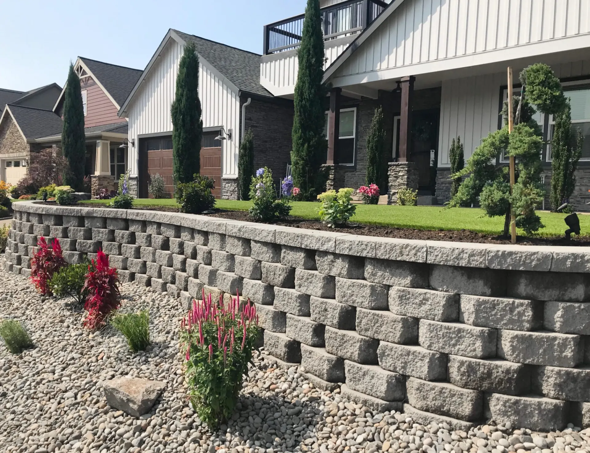 Retaining Wall Company in Portland Oregon project by Western Paver Design
