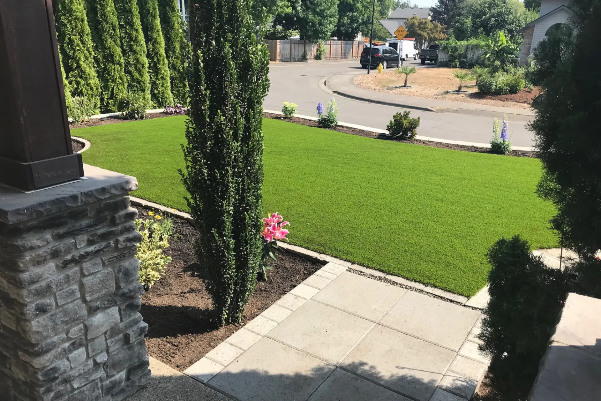 Artificial Turf project in Aloha, Oregon — photo 5