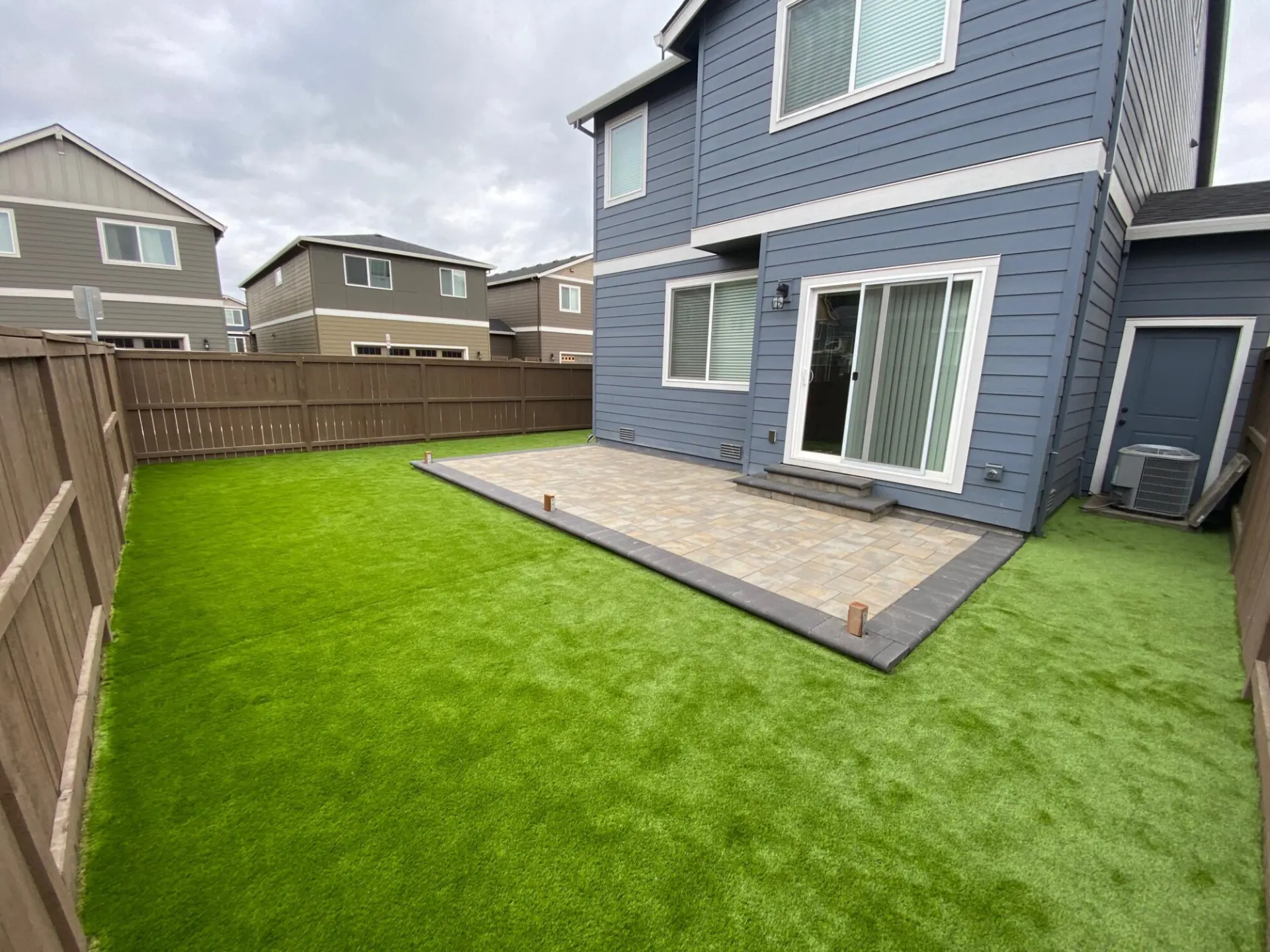 Artificial Turf project in Aloha, Oregon — photo 1