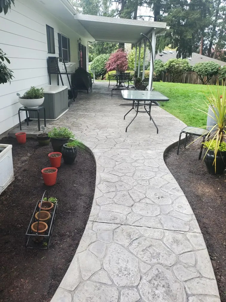 Concrete project by Western Paver Design — photo 2