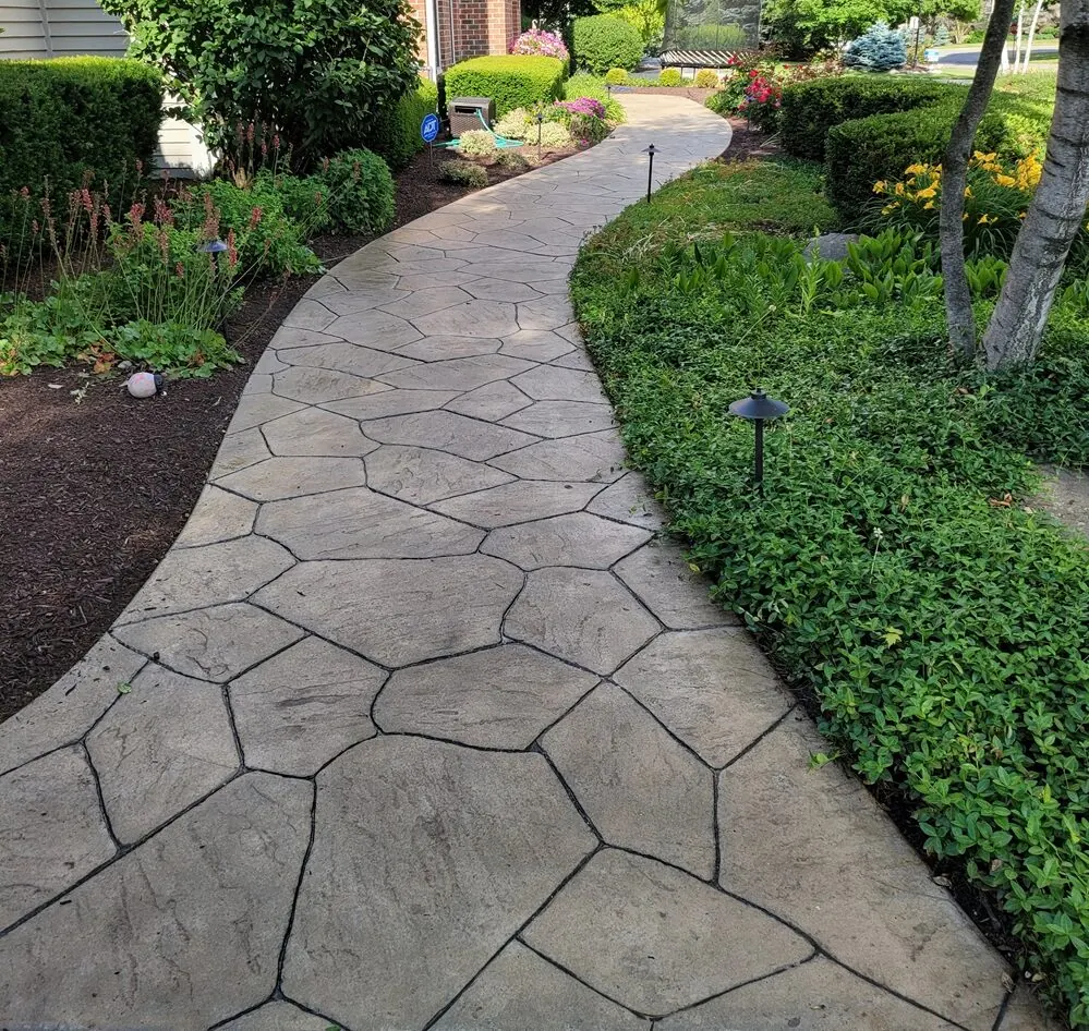 Concrete project by Western Paver Design