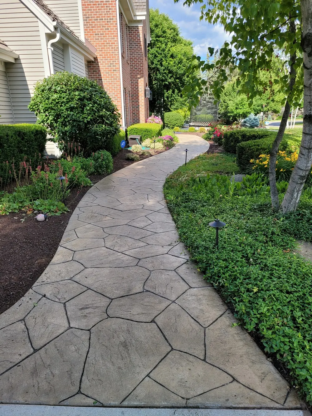 Stamped Concrete project by Western Paver Design