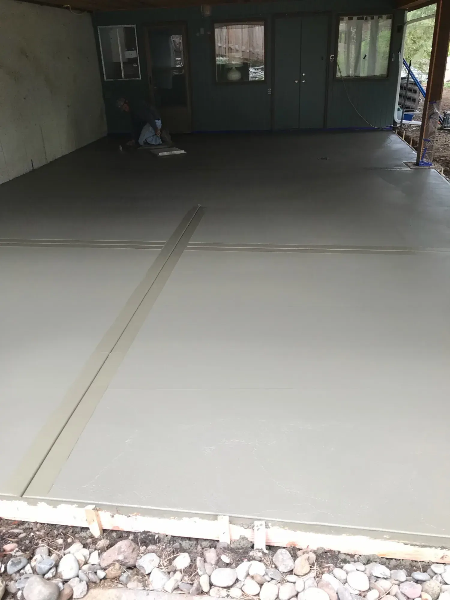 Smooth Finish Concrete project by Western Paver Design — photo 4